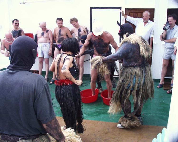 Экспедиция весны 2002 года на НИС "Академик Иоффе" 14