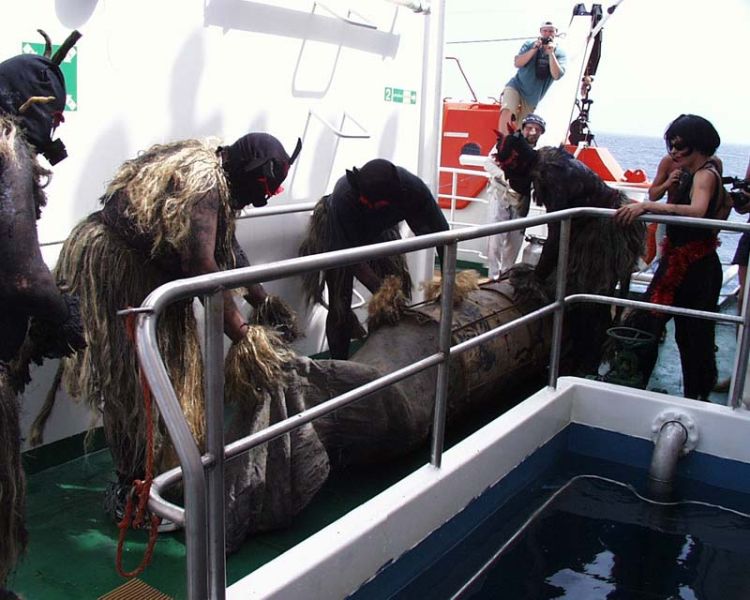 Экспедиция весны 2002 года на НИС "Академик Иоффе" 15