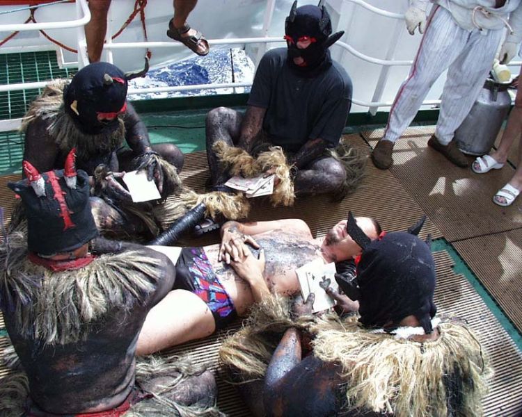 Экспедиция весны 2002 года на НИС "Академик Иоффе" 18