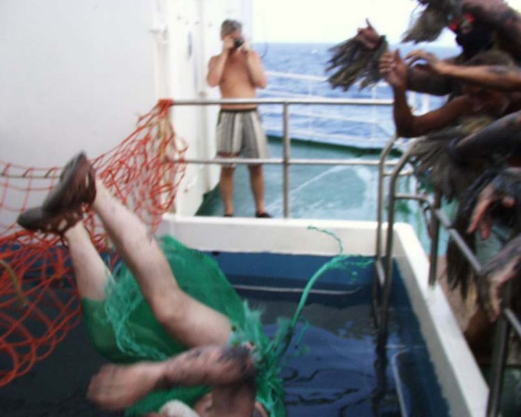 Экспедиция весны 2002 года на НИС "Академик Иоффе" 22