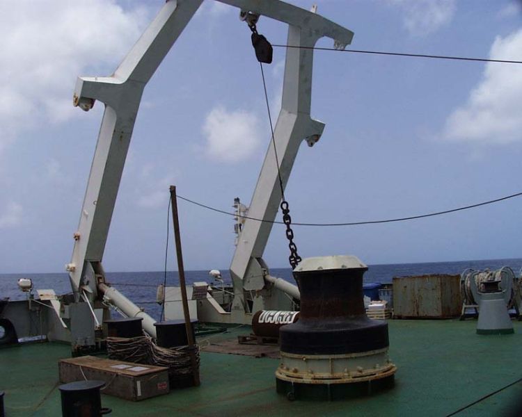 Экспедиция весны 2002 года на НИС "Академик Иоффе" 34