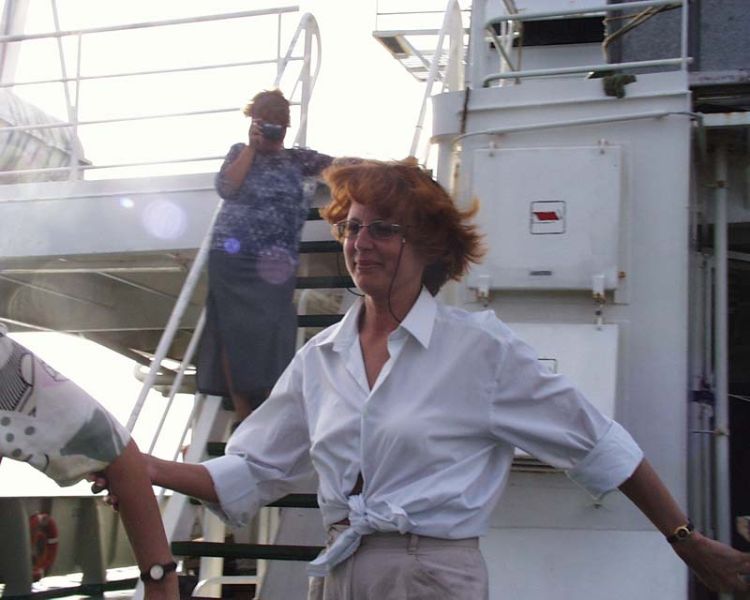 Экспедиция весны 2002 года на НИС "Академик Иоффе" 37