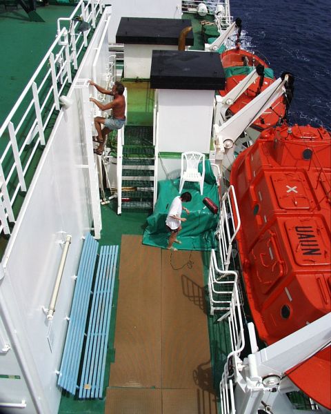 Экспедиция весны 2002 года на НИС "Академик Иоффе" 40