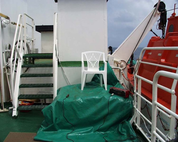 Экспедиция весны 2002 года на НИС "Академик Иоффе" 41