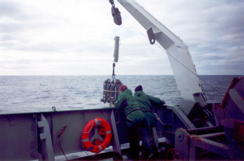 Экспедиция весны 2002 года на НИС "Академик Иоффе" 60