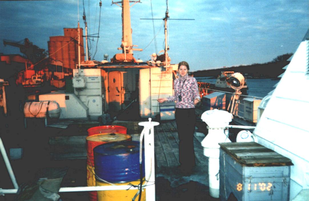 Мисс России на НИС "Россия"