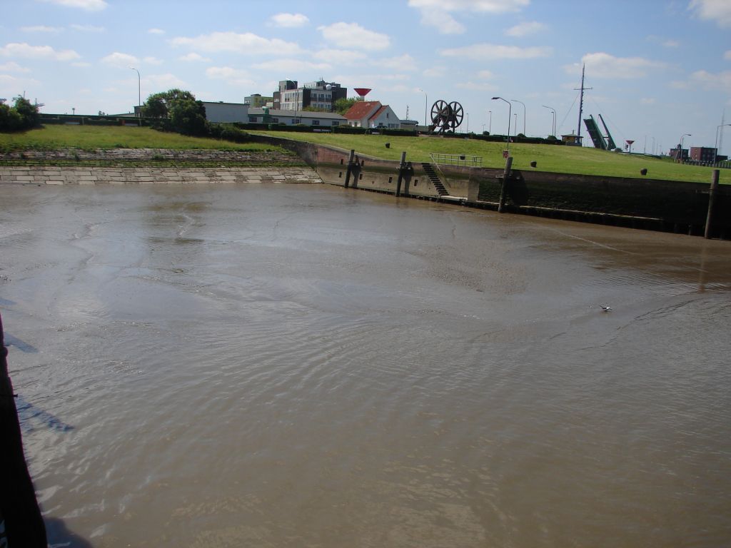 Отлив в Бремерхафене