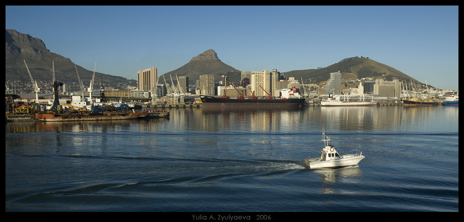 В Кейптаунском порту