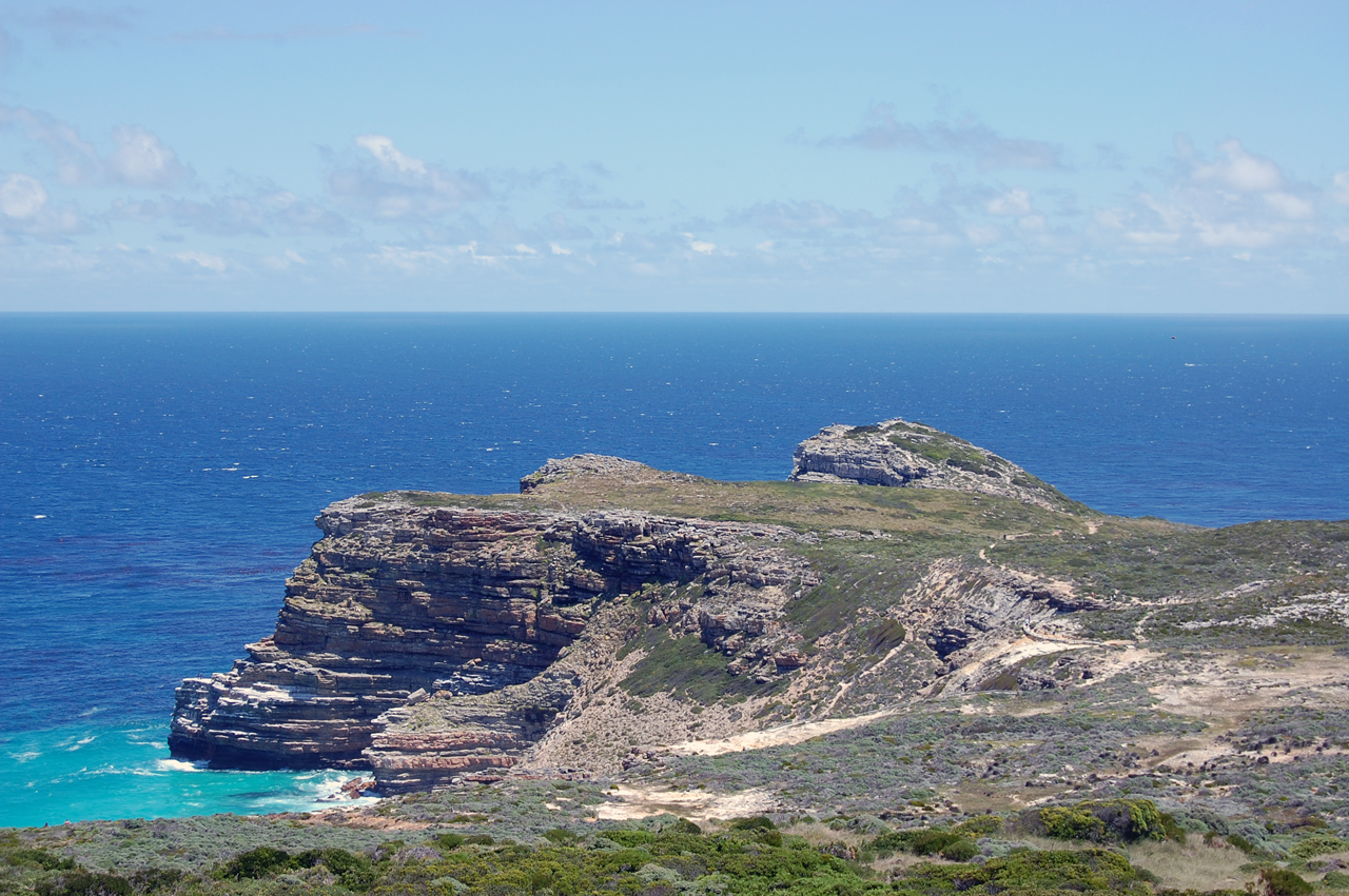 Мыс Доброй Надежды - вид сбоку