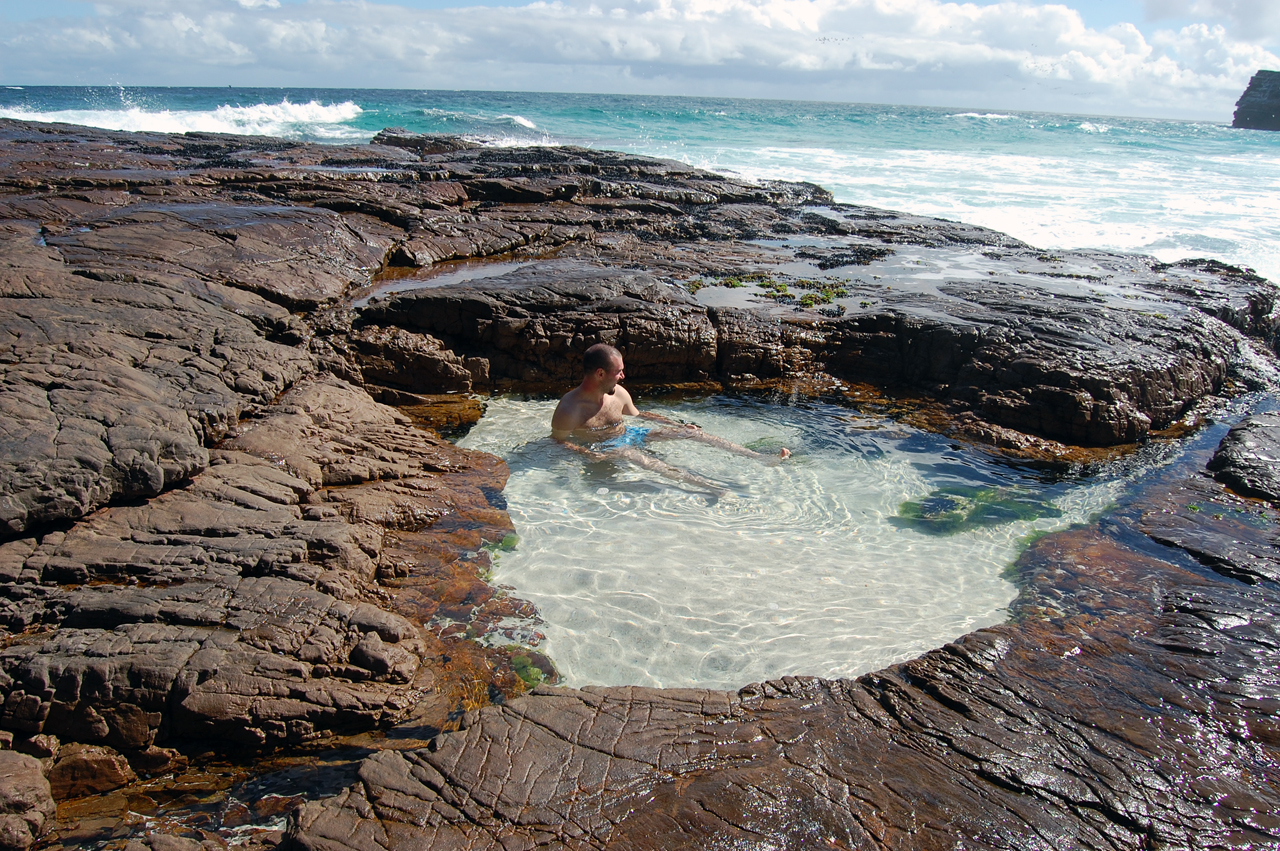 Ванна на пляже Диас-Бич