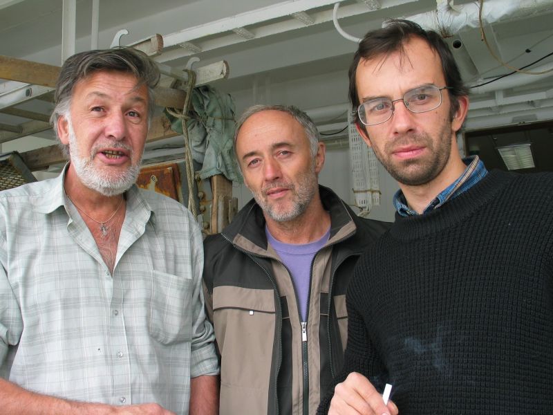 Экспедиция осени 2003 года на НИС "Академик Сергей Вавил