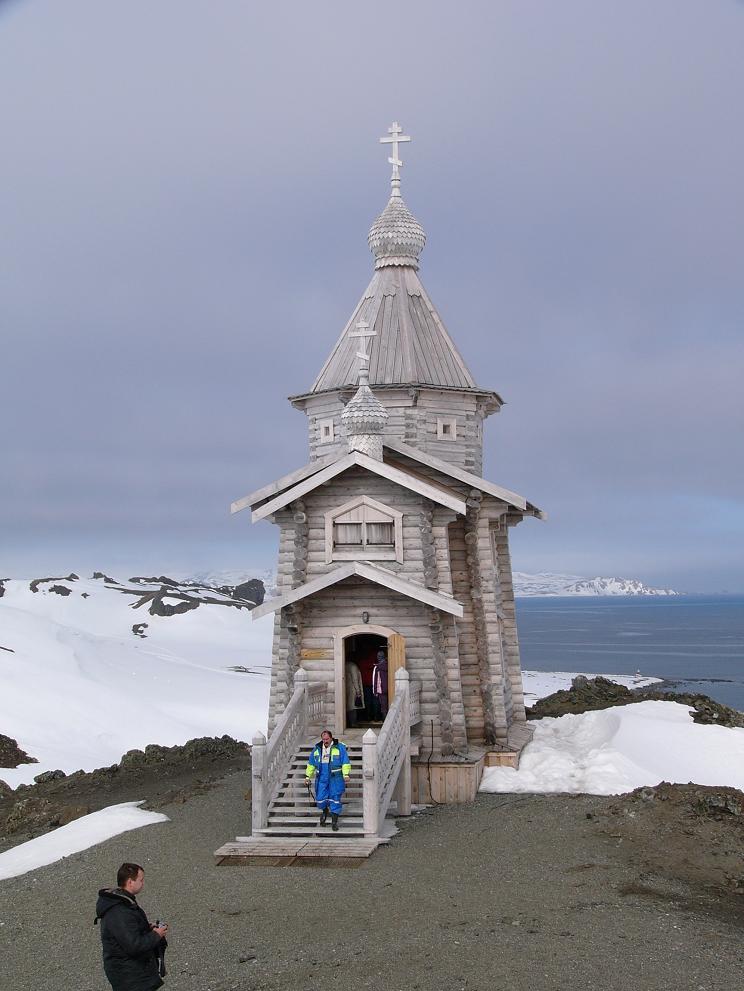 Православная церковь на о.Кинг-Джордж (станция "Белинс