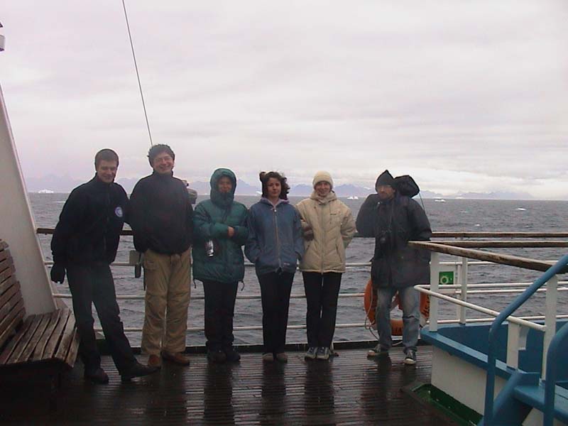 Экспедиция осени 2002 года на НИС "Академик Мстислав Кел