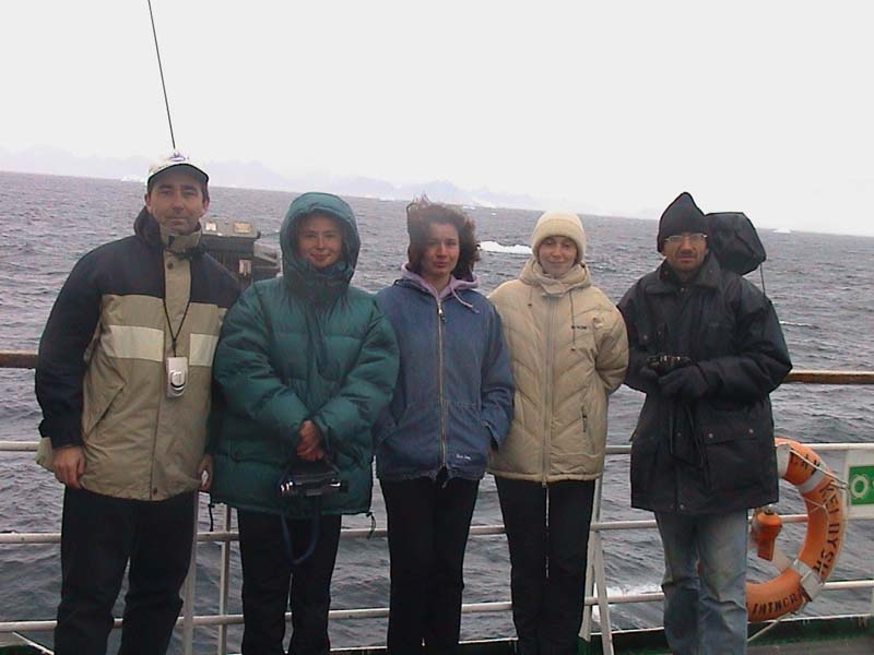 Экспедиция осени 2002 года на НИС "Академик Мстислав Кел