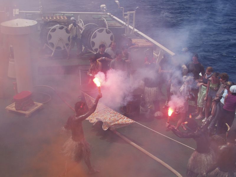 Экспедиция осени 2004 года на НИС "Академик Сергей Вавил