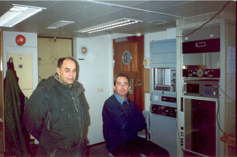 Экспедиция весны 2001 года на НИС "Академик Иоффе" 11