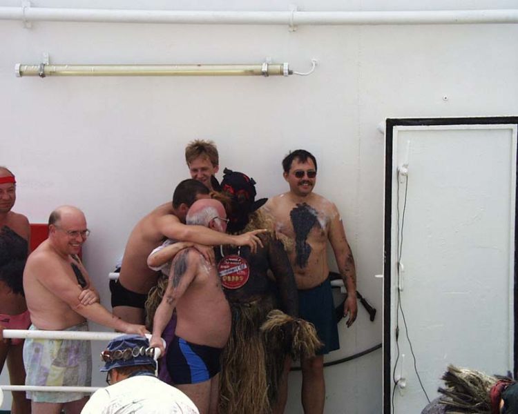 Экспедиция весны 2002 года на НИС "Академик Иоффе" 6