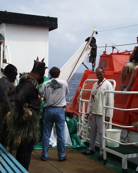 Экспедиция весны 2002 года на НИС "Академик Иоффе" 7