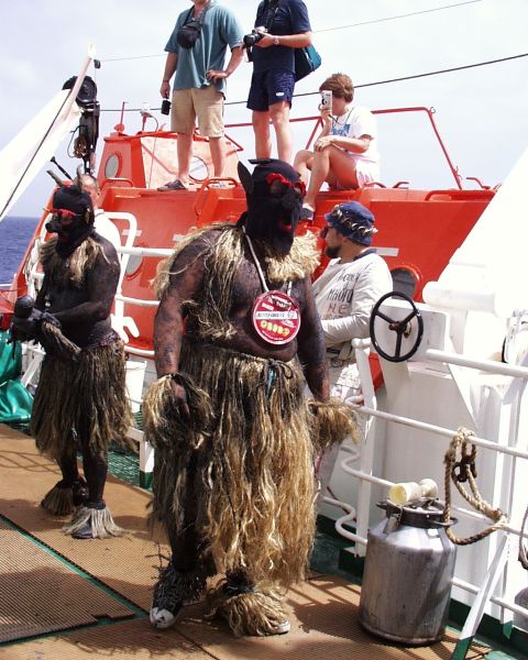 Экспедиция весны 2002 года на НИС "Академик Иоффе" 9