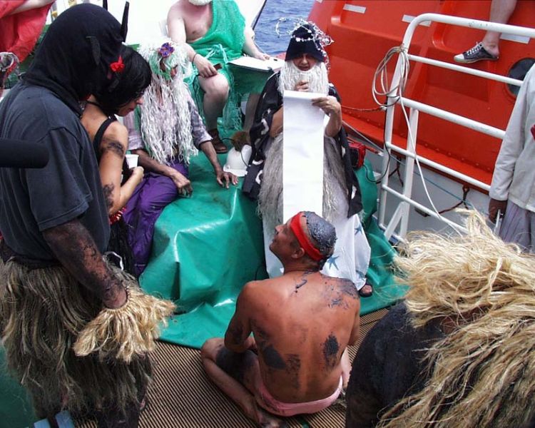 Экспедиция весны 2002 года на НИС "Академик Иоффе" 13